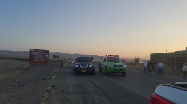Los infractores fueron intervenidos en la garita de ingreso de la Reserva y conducidos a la Comisaría de Paracas