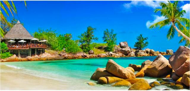 FOTO 6 | 5. Seychelles. ¡Sorpresa! Seychelles, al igual que Fiji, se trata de un país formado por varias islas. Situada sobre el océano Índico, justo al sur de Mahe, la isla principal, se encuentra la isla de Fregate. Este es el motivo principal por el cual Seychelles está en esta lista; este lugar sí que lleva lo "exclusivo" a otro nivel.
Como era de esperar, la isla es un complejo turístico privado con 17 chalets de lujo, todos madera de caoba y de teca africana, con pisos de mármol, vistas al océano, jacuzzis y cientos de piscinas por todos lados. Una de las premisas del lugar es preservar la naturaleza: la selva está muy bien preservada y las siete playas están constantemente protegidas y monitoreadas. Si le gusta la fauna exótica, puede adoptar una tortuga marina gigante. Entre las actividades más populares que se llevan a cabo aquí se encuentran el windsurf y las caminatas guiadas. Los chalets no pueden ser rentados por menos de 3 días y los precios rondan los $ 3.000 - ¡$ 1,000 por cada uno de ellos, por si necesita que se lo confirmen!