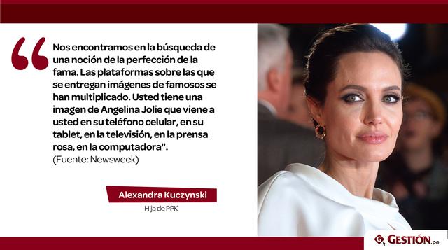 La perfección parece alcanzable, incluso hasta normal, debido a la ubicuidad de las imágenes. En “Beauty Junkies”, Kuczynski culpa a Hollywood por crear un estándar de belleza que no existe naturalmente, básicamente atrevido, de rasgos simétricos encima d