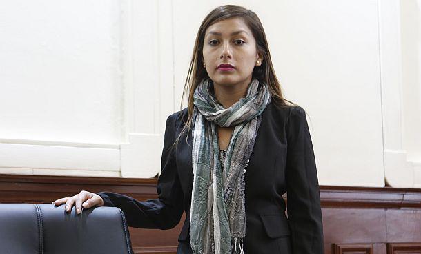 Arlette Contreras fue elegida congresista por la lista del Frente Amplio. (Foto: GEC)