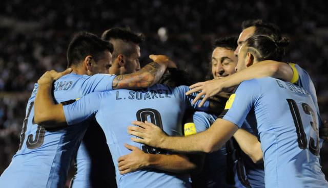 FOTO 8 | 7. Uruguay. El equipo del maestro Tabárez clasificó a cuartos de final con dos goles de Cavani frente al Portugal de Cristiano Ronaldo. Suma 87 goles y se ubica en el séptimo lugar. (Foto: FIFA)