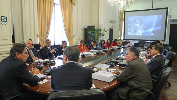 Presidente encabeza Consejo de Ministros. (Foto: difusión)