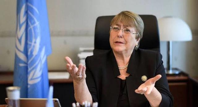 3. La Alta Comisionada de la ONU para los DDHH, Michelle Bachelet, insta al diálogo. (Foto: AFP)