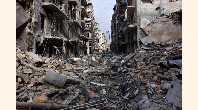 Imagen de las calles de Aleppo en 2016.(foto:Diario ABC, S.L.)