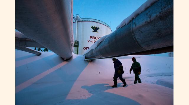 Gazprom, 8.3 millones de barriles de petroleo crudo. (Foto: Bloomberg)
