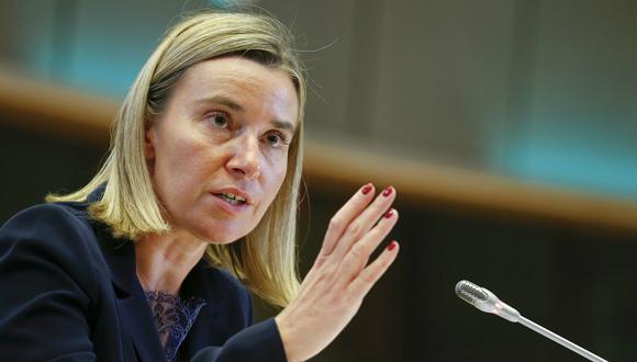 Federica Mogherini, la alta representante de la Unión Europea para la política exterior. (Foto: Parlamento Europeo)