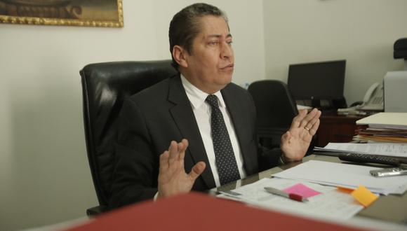 Espinosa-Saldaña indicó que los magistrados del TC siempre son objeto de presiones cuando tienen que definir un fallo. (Foto: GEC)