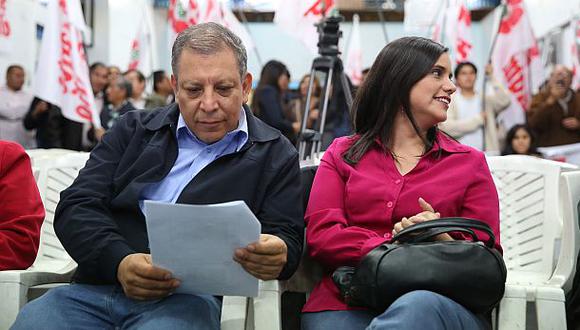 Marco Arana es el precandidato presidencial del Frente Amplio, mientras que Verónika Mendoza es la precandidata de Juntos Por el Perú. (Foto: Alonso Chero/ Archivo El