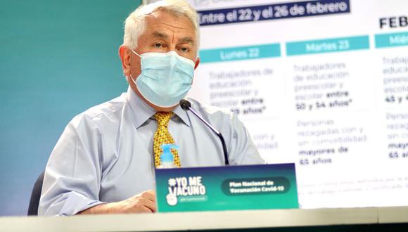 El ministro de Salud de Chile, Enrique Paris. (Foto: EFE)