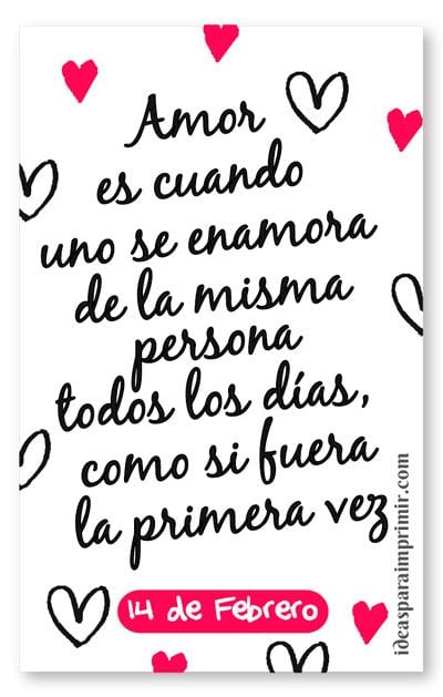 Envíale a tu novia una de estas 30 tarjetas llenas de mensajes de amor, para celebrar este 14 de febrero un Feliz San Valentín 2026. (Foto: Pinterest)