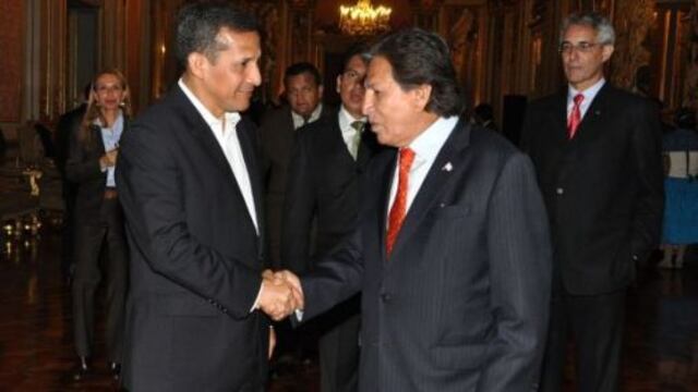 Ollanta Humala sostuvo reunión de dos horas con Alejandro Toledo