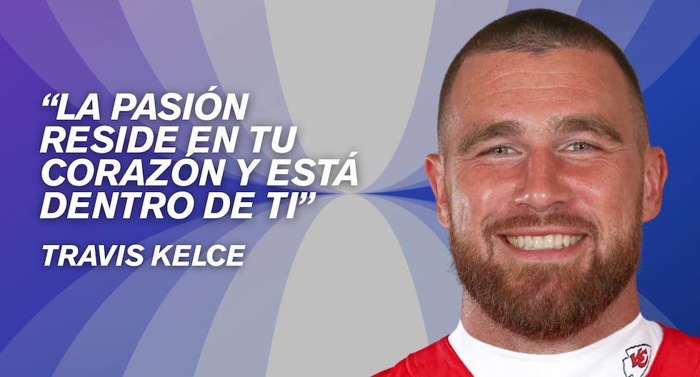 Cita del día de Travis Kelce, jugador de la NFL: “La pasión reside en tu corazón y está dentro de ti”