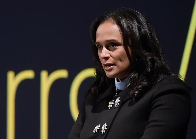 Isabel Dos Santos es hija del expresidente de Angola (foto: AFP).
