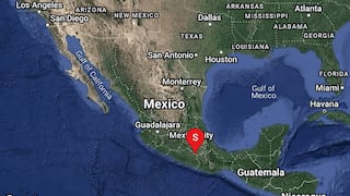 Fuerte sismo de 5,7 grados en México