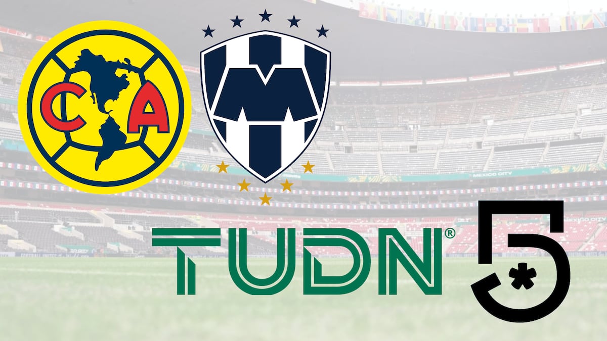 TUDN y Canal 5 EN VIVO por Internet — cómo ver partido Club América vs. Monterrey EN DIRECTO en TV abierta