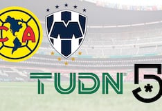TUDN y Canal 5 televisaron el juego Club América 1-1 Monterrey por Liga MX 2026