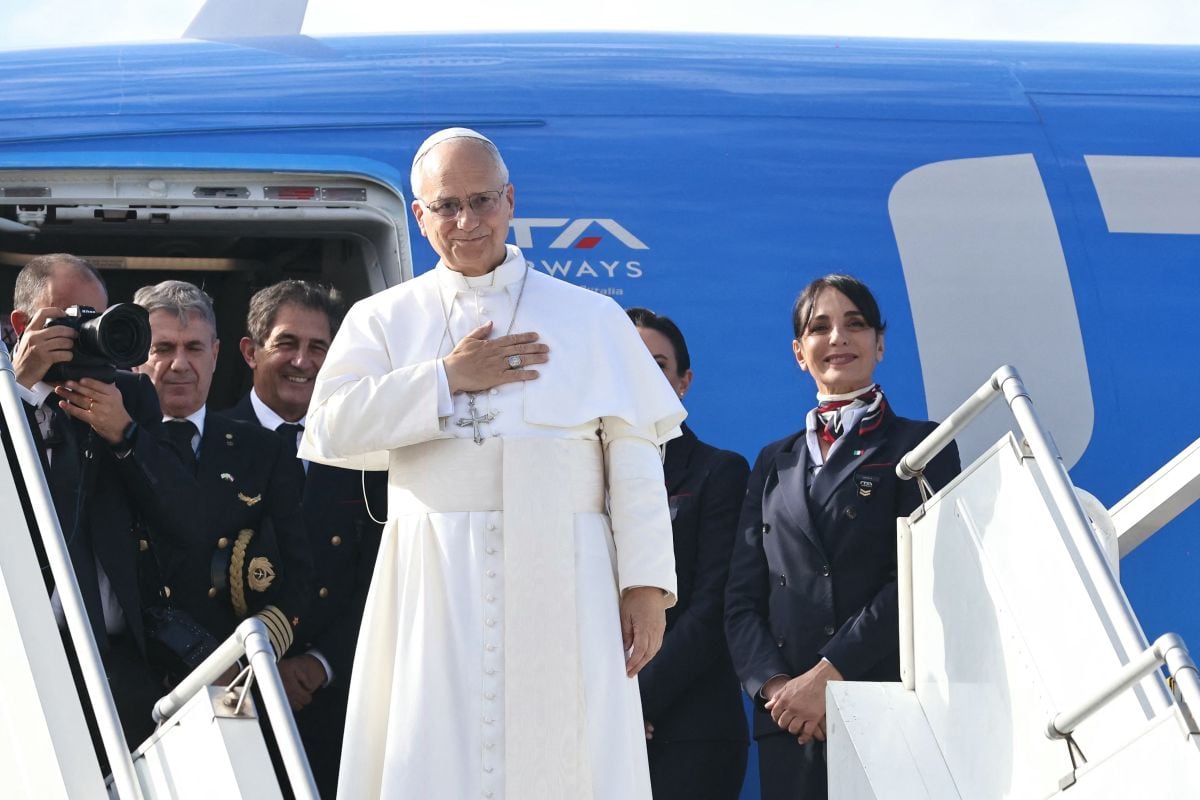 El papa León XIV inició sus vacaciones y permanecerá hasta el 27 de julio en la residencia de verano del Vaticano al sur de Roma. Foto referencial: IBRAHIM AMRO / AFP