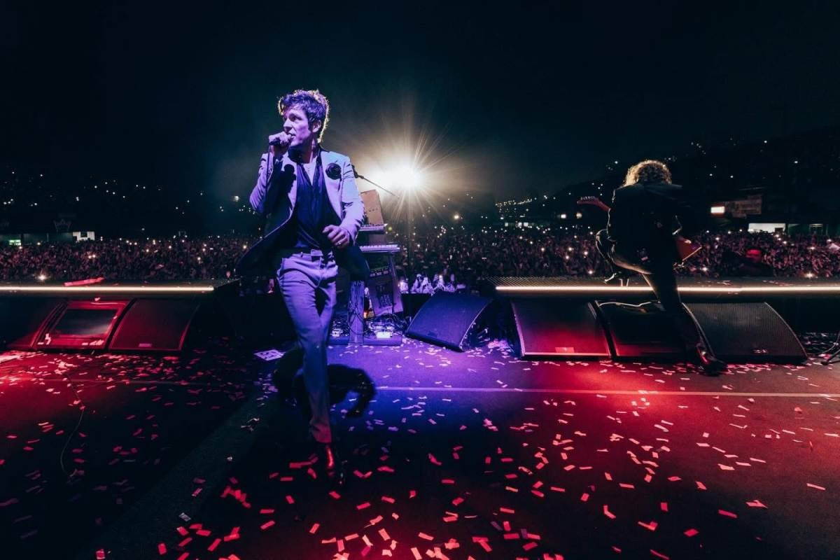 The Killers durante su show en Lima el 23 de marzo del 2026. (Foto: Difusión)