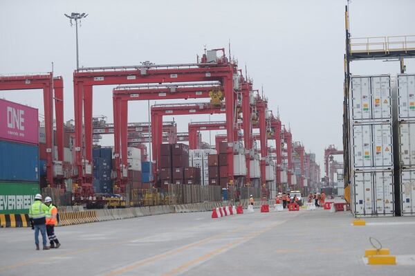 Muelle bicentenario en Callao