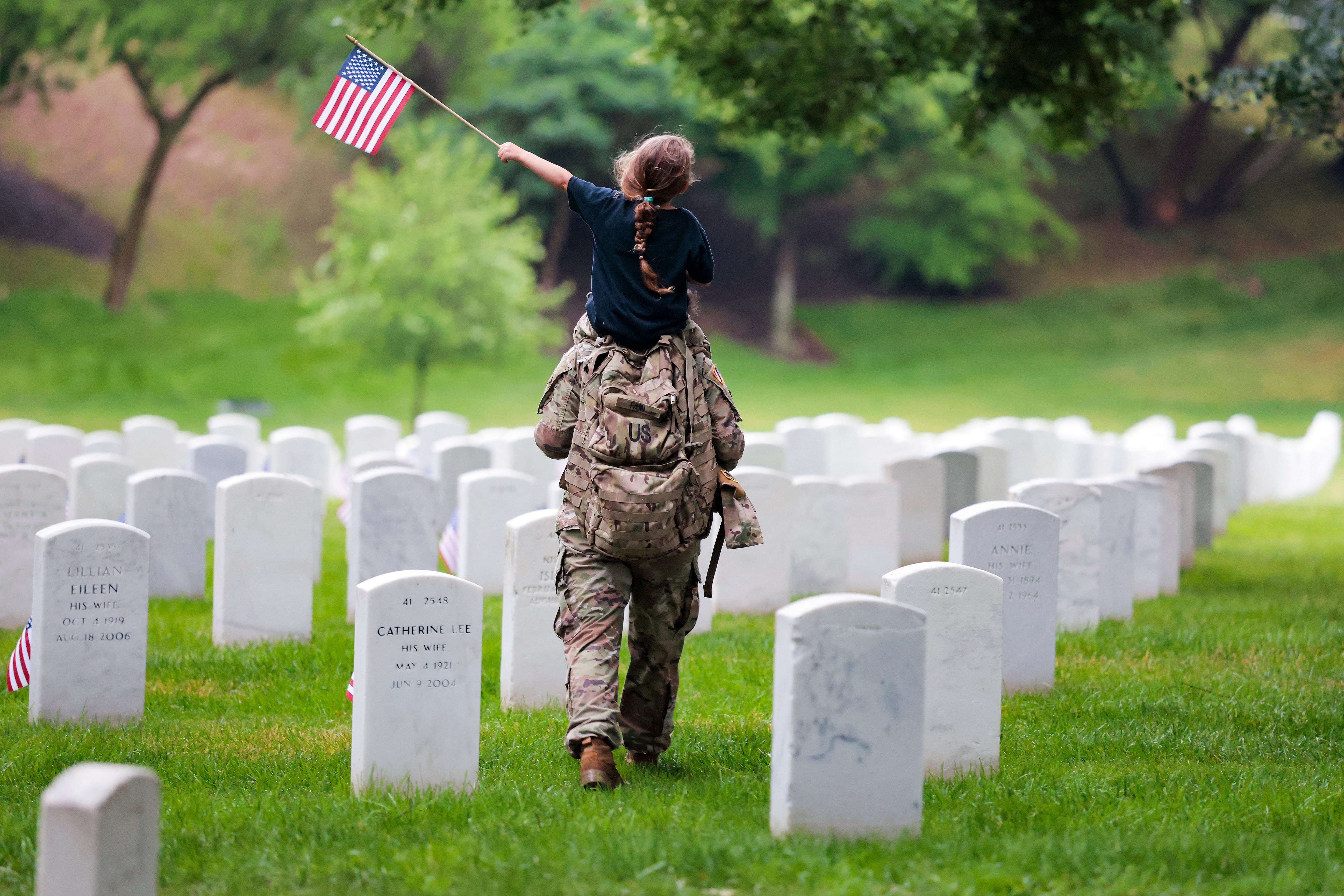 Para el presente año, el Día de los Caídos se celebrará este lunes 25 de mayo. (Crédito: Heather Diehl / GETTY IMAGES NORTH AMERICA / Getty Images via AFP)