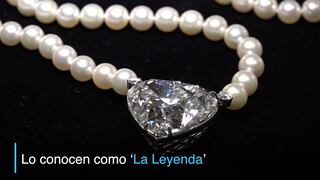 Subastan ‘La Leyenda’, enorme diamante con forma de corazón
