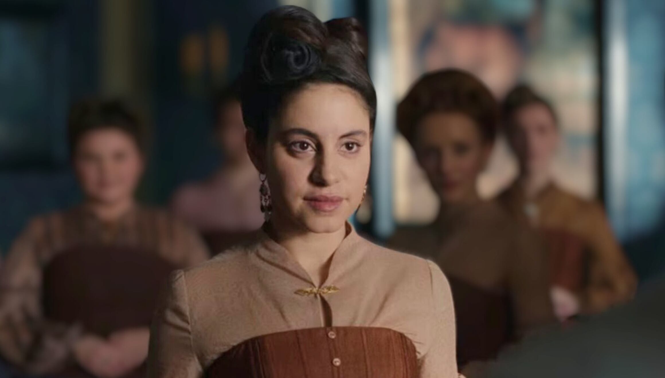 Almila Bagriacik en su personaje de Leontine von Apafi en la serie "La emperatriz" (Foto: Netflix)