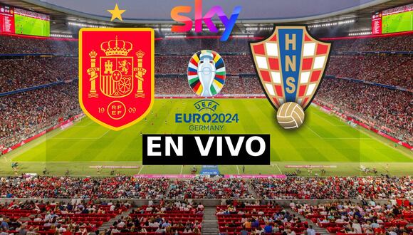 Mira la cobertura exclusiva de SKY Sports HD para seguir el partido España vs. Croacia este sábado 15 de junio por la fecha 1 del grupo B de la Eurocopa 2024. (Foto: EFE)