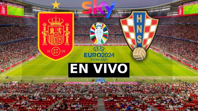 SKY Sports HD transmitió el partido España 3-0 Croacia por la Eurocopa (15/06/2024)