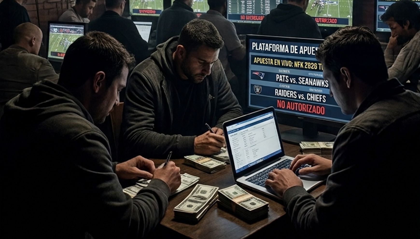 Apostar en sitios sin licencia puede exponer a los usuarios a plataformas vinculadas con operaciones ilícitas (Foto: Imagen creada por Gestión MIX usando Gemini)