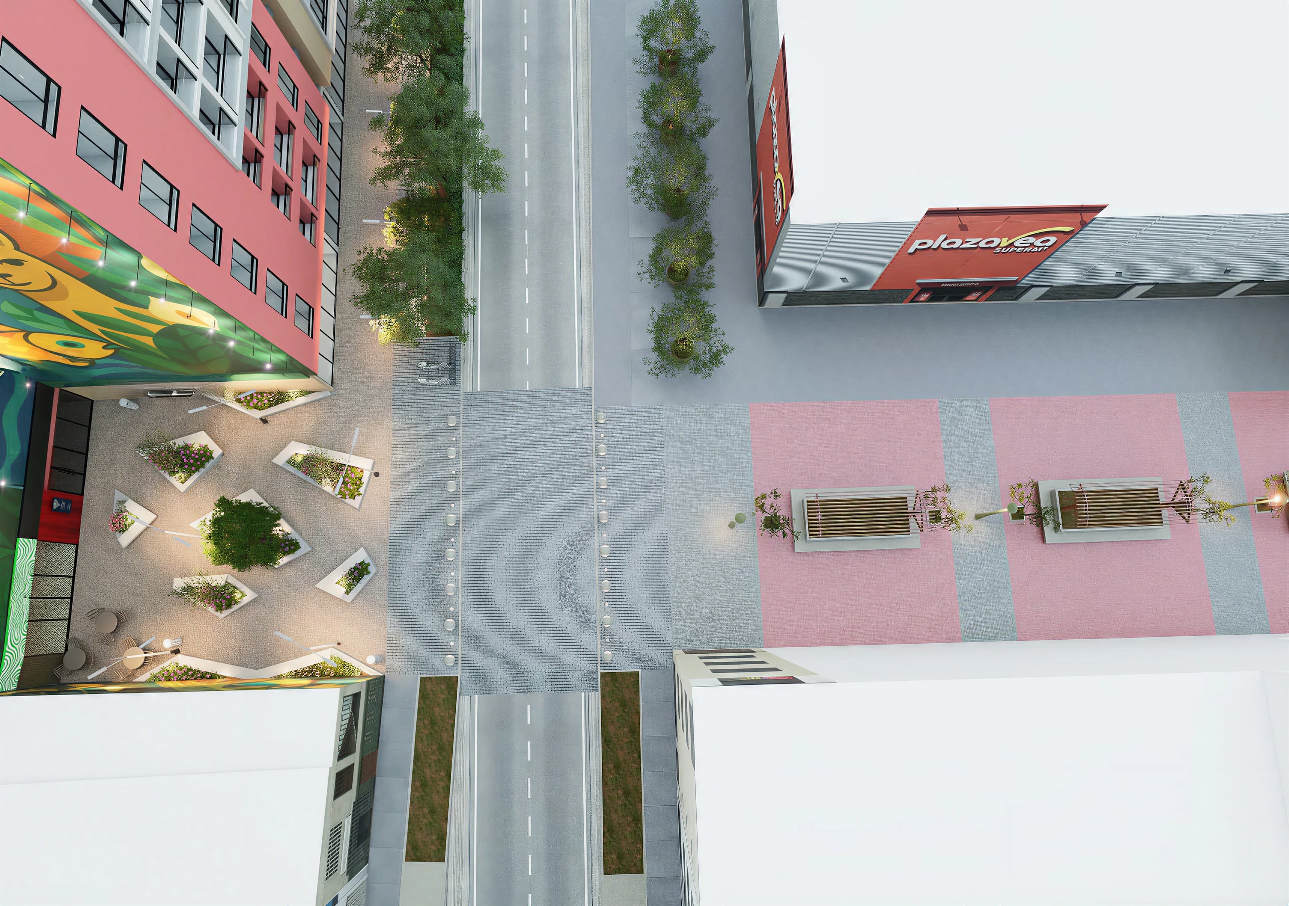 Vitaín desarrolla complejo inmobiliario y plaza pública en el límite entre Magdalena y San Miguel.