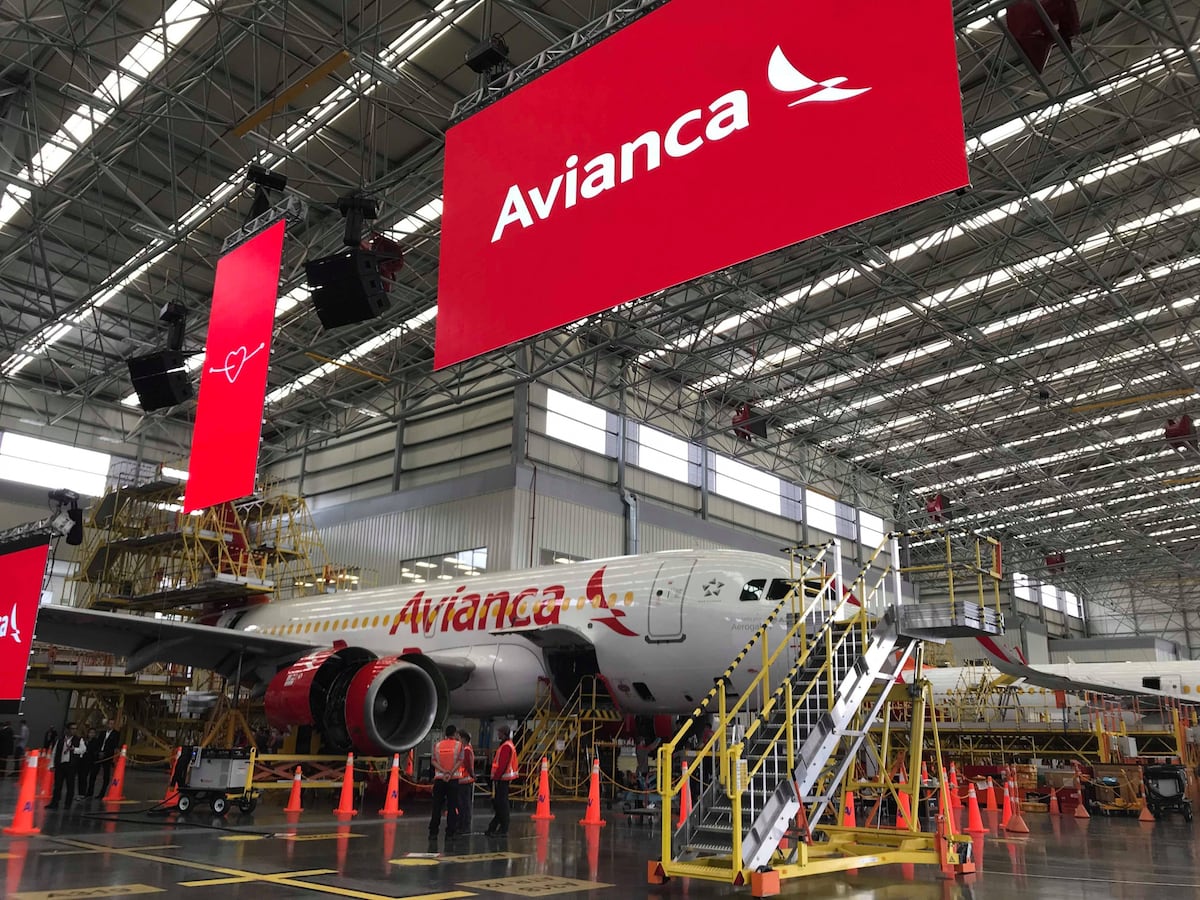 Hangar de Avianca en Medellín, Colombia