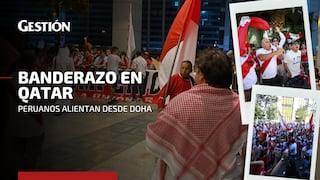 Selección peruana: así se vive el impresionante banderazo en Qatar