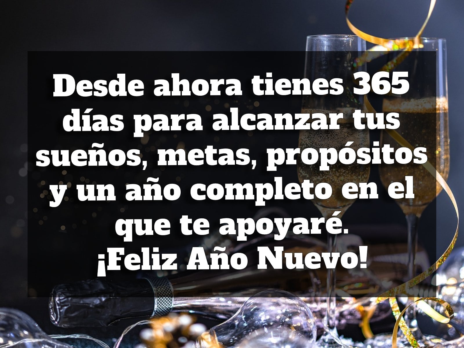 Las 50 frases más bonitas de Año nuevo para compartirlo con nuestros contactos por la llegada de un nuevo comienzo.(Foto: Composición/Gestión Mix)