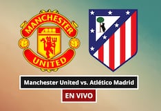 ¿A qué hora juega y qué canal transmite Manchester United vs. Atlético Madrid por amistoso?