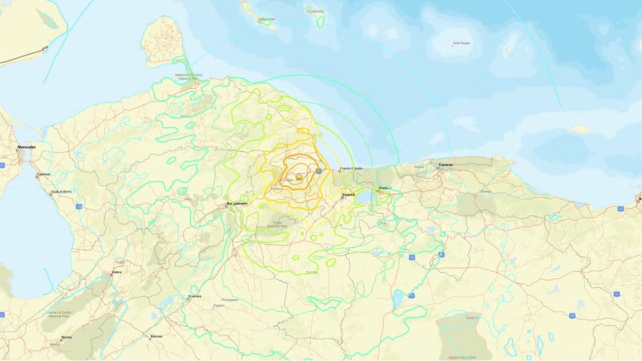 Terremoto en Venezuela. Fuente: EFE/Archivo | Fotógrafo: Foto: earthquake.usgs.gov