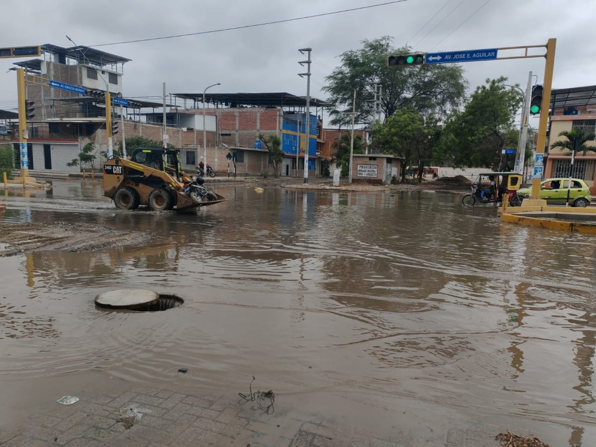 Lluvias en Piura por el Fenómeno El Niño. (Foto: Tania Bautista)