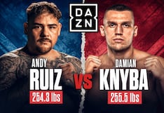 DAZN transmitió la pelea de Andy Ruiz vs. Damian Knyba por boxeo en EE.UU.