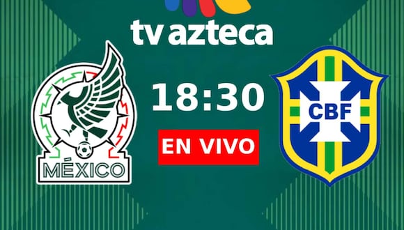 Cobertura oficial de TV Azteca 7 para ver el partido entre México-Brasil por amistoso internacional este sábado 8 de junio desde el estadio Kyle Field de Brazos, Texas, con miras a la próxima Copa América 2024. (Foto: TV Azteca)