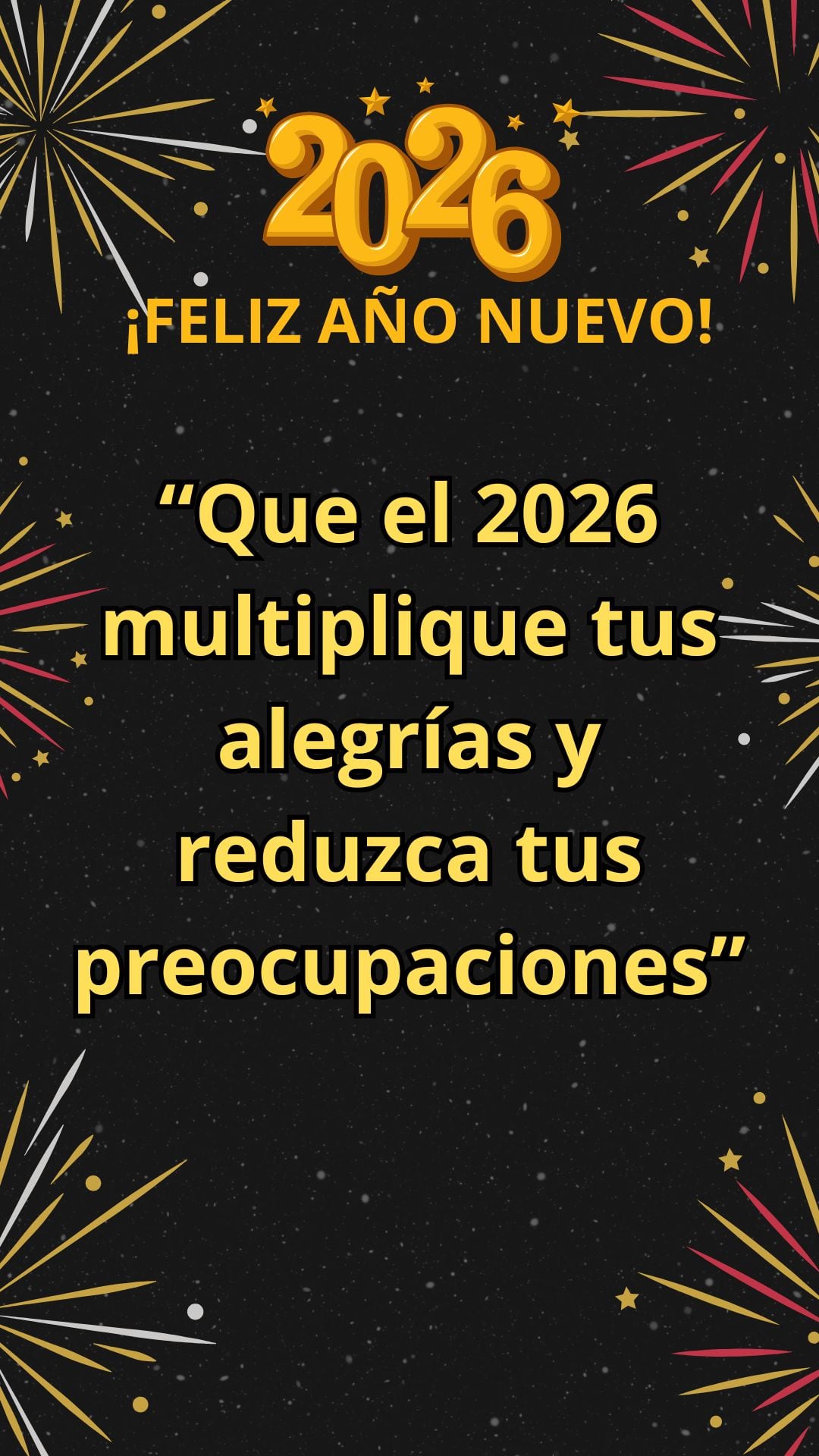ESTADOS UNIDOS, 31/12/2025.- “Que el 2026 traiga nuevas aventuras para compartir con los que más quieres.” FOTO DE CANVA.COM