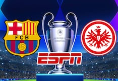 ESPN EN VIVO — cómo ver partido FC Barcelona vs. Eintracht Frankfurt por TV y Online
