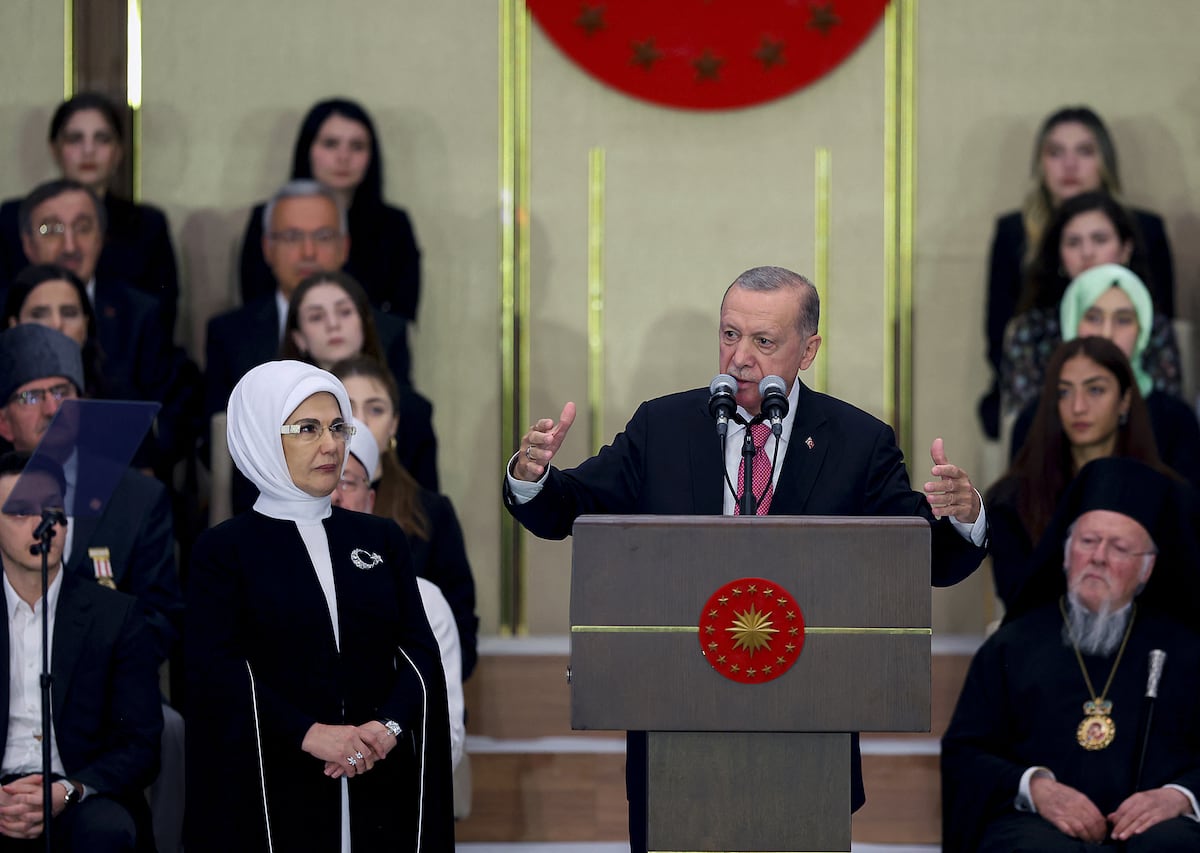 El nuevo gabinete se reunirá por primera vez el martes. (Foto de Folleto / Oficina de prensa de la República de Turquía / AFP)