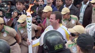 Río 2016: Así llegó la Antorcha Olímpica a la ciudad de Río de Janeiro