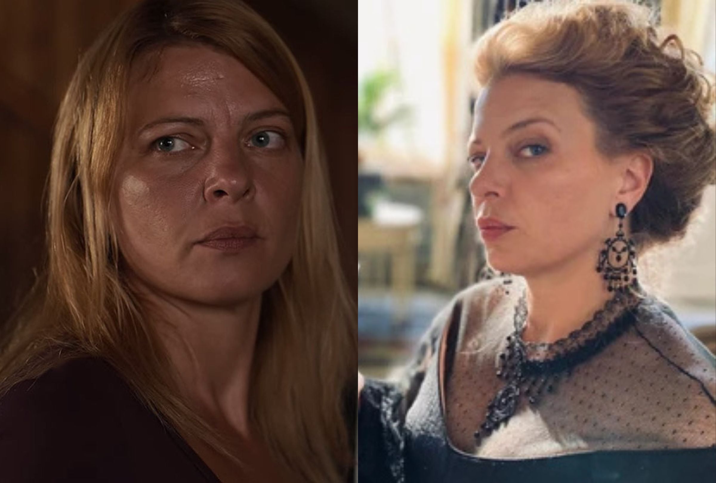 Jördis Triebel cumple papeles importantes tanto en “Dark” como en "La emperatriz" (Fotos: Netflix)