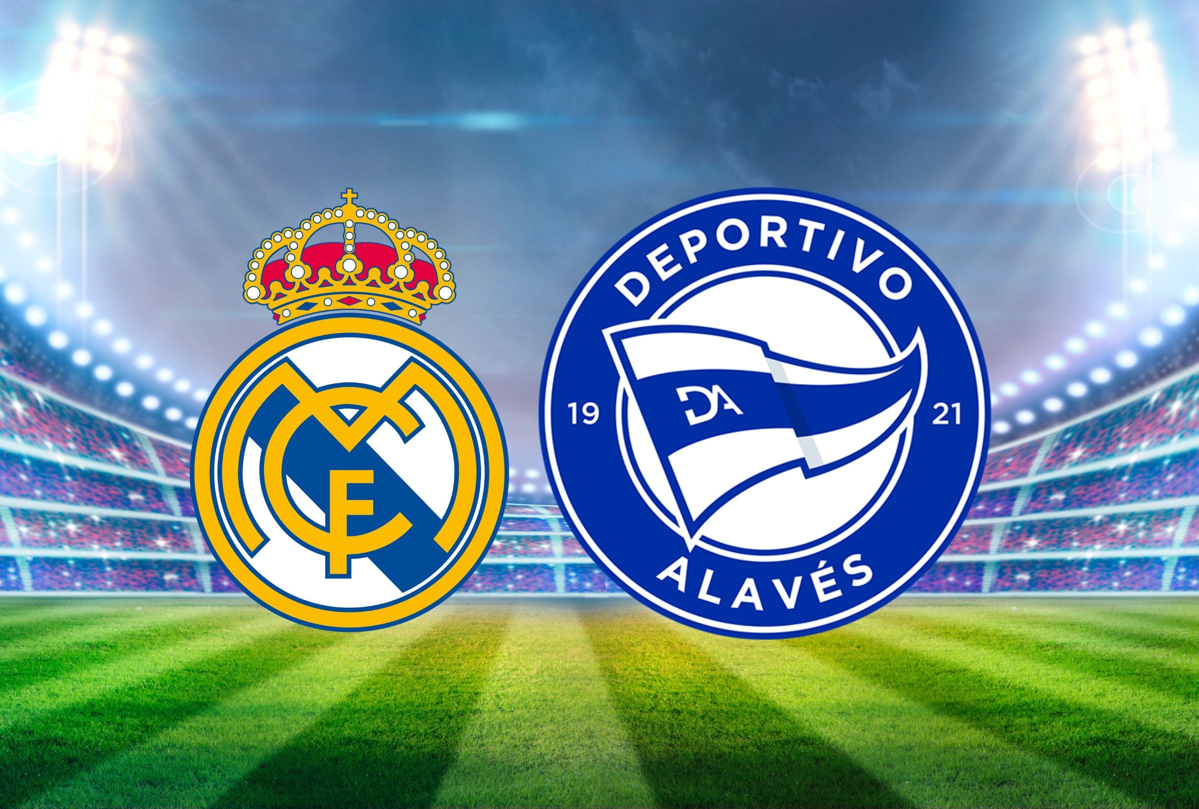 Revisa esta nota para que sepas a qué hora juega y qué canal transmite Real Madrid vs. Alavés EN VIVO por LaLiga 2026. (Foto: Composición Gestión Mix)