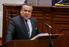 Gustavo Adrianzén: Congreso juntó firmas para presentar mociones de censura