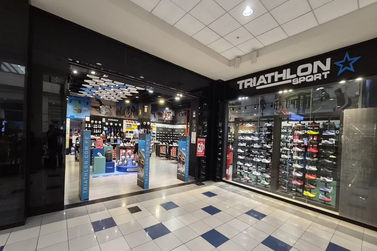 Para 2026 ya concretó cuatro aperturas: tres bajo el formato Triathlon y una THN. La tienda THN de Miraflores abrió en abril y funciona como flagship del formato. (Foto: Triathlon Perú)