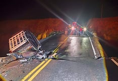 Colapso de puente en Huaraz deja un fallecido, heridos y restringe tránsito hacia Lima