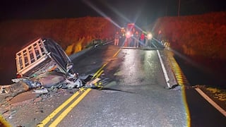 Colapso de puente en Huaraz deja un fallecido, heridos y restringe tránsito hacia Lima