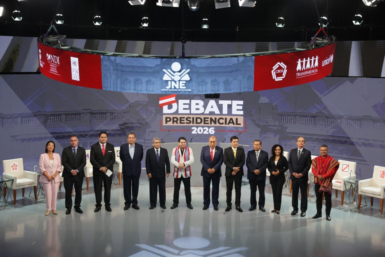 Debate electoral JNE | Los candidatos asisten al Centro de Convenciones en San Borja, para participar del segundo día de debate electoral de cara a las elecciones presidenciales 2026
Fotos: Hugo Perez / @photo.gec