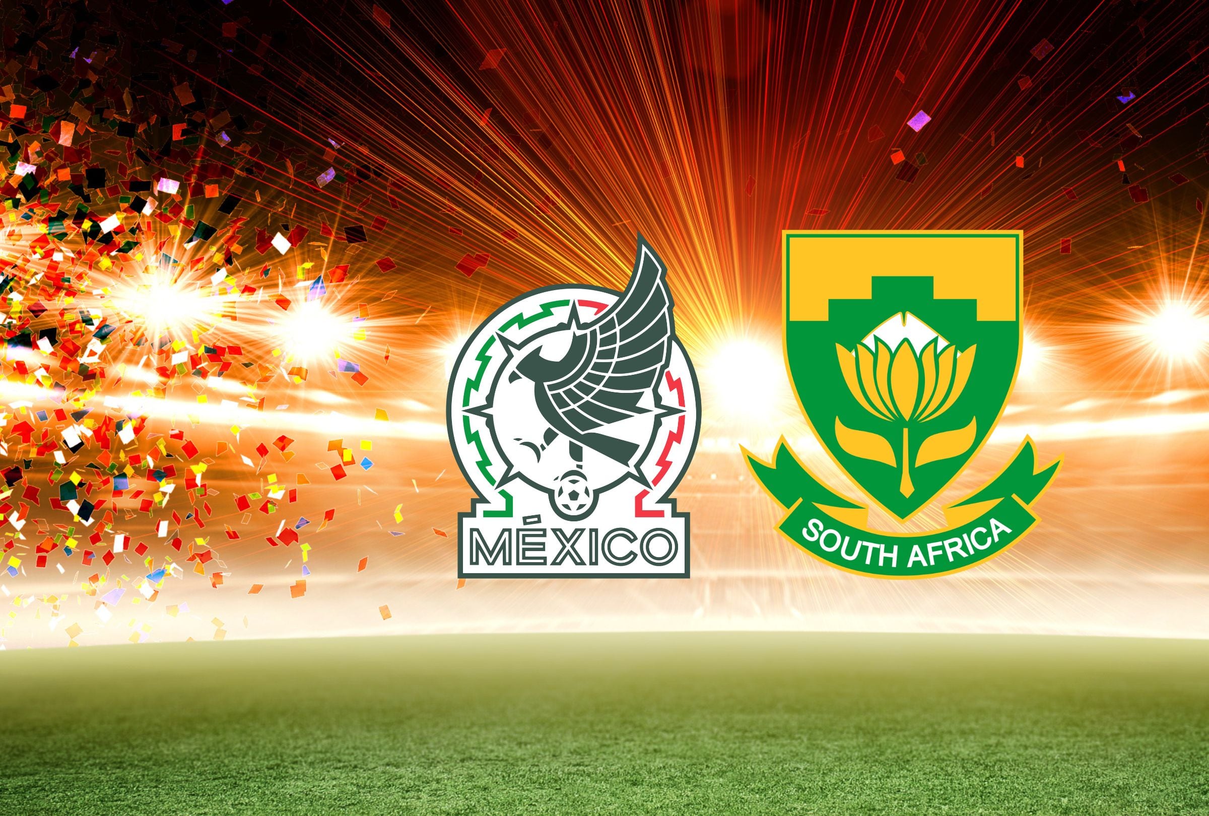 El México vs. Sudáfrica por el Grupo A de la Copa Mundial 2026 promete ser intenso de principio a fin. (Foto: Composición Canva - Gestión Mix)